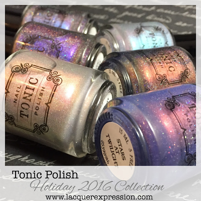 Holiday 2016 nail polish collection from Tonic Polish