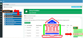 edit data siswa capesun di emis madrasah