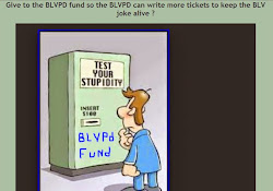 With cops like Jeff Lyle with the BLVPD no money will ever be donated.