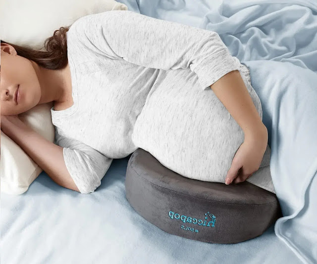 2. Hiccapop Pregnancy Pillow Wedge for Maternity