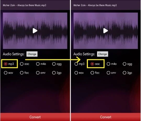 Cara Mengubah Format Audio