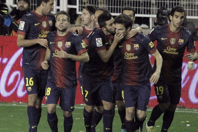 Hasil Pertandingan Rayo Vallecano vs Barcelona 0-5, La Liga 28 Okt 2012