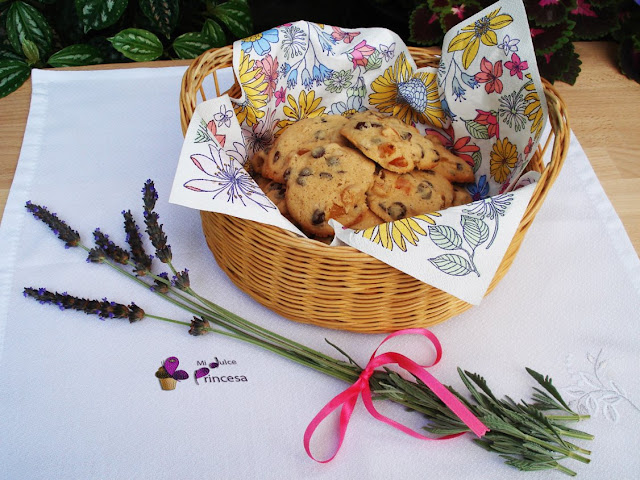 galletas, chocolate, orejones, chocolate y orejones, cookies