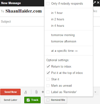 HOW TO : Schedule Emails and Track the Delivery of Sent Emails