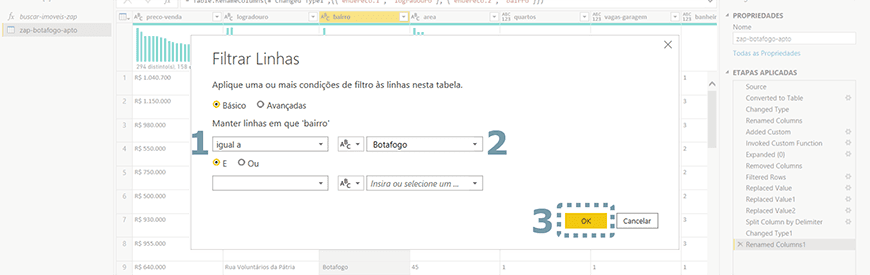 Guia passo a passo tratamento de dados com Power bi - figura 17