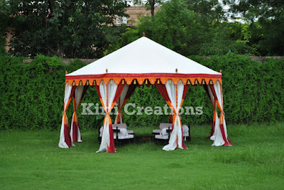 Artistic Garden Tent