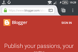 Cara Mudah Membuat Blog Melalui Ponsel Android