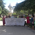 Concentración-marcha desde el ayuntamiento hasta la estatua de Fernando VI por un nuevo asesinato en Sevilla