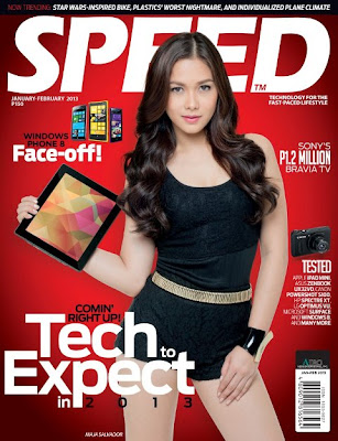 Maja Salvador Covers Speed Magazine January-February 2013 Issue