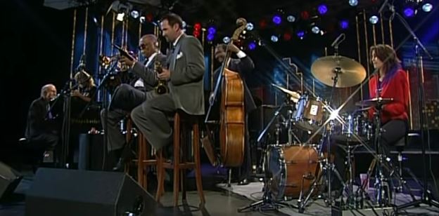 Le quintet de Clark Terry à Burghausen en 2000