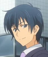 MC's friend, Mitsuo, smiling at you