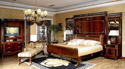 Antique Style Furniture on Antique Empire Style Bedroom Furniture Set