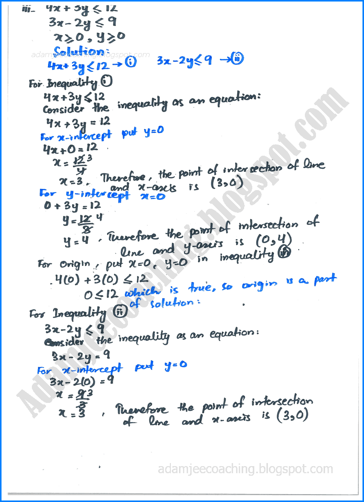 linear-programming-exercise-9-2-mathematics-11th