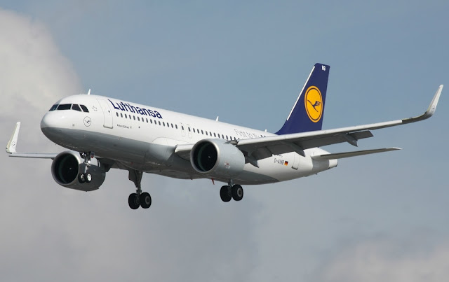 Airbus A320neo of Lufthansa Airlines