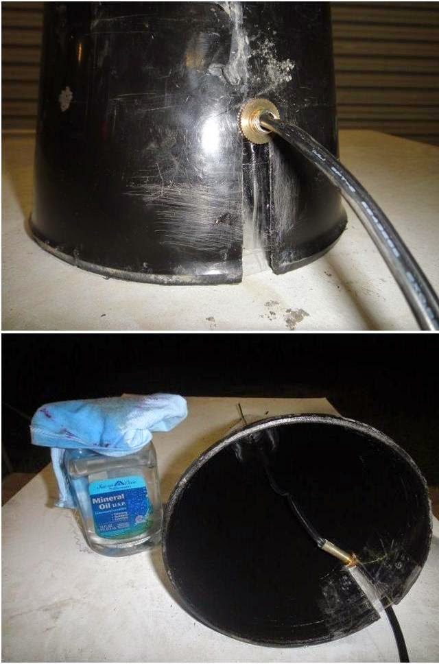 Лампы из бетона