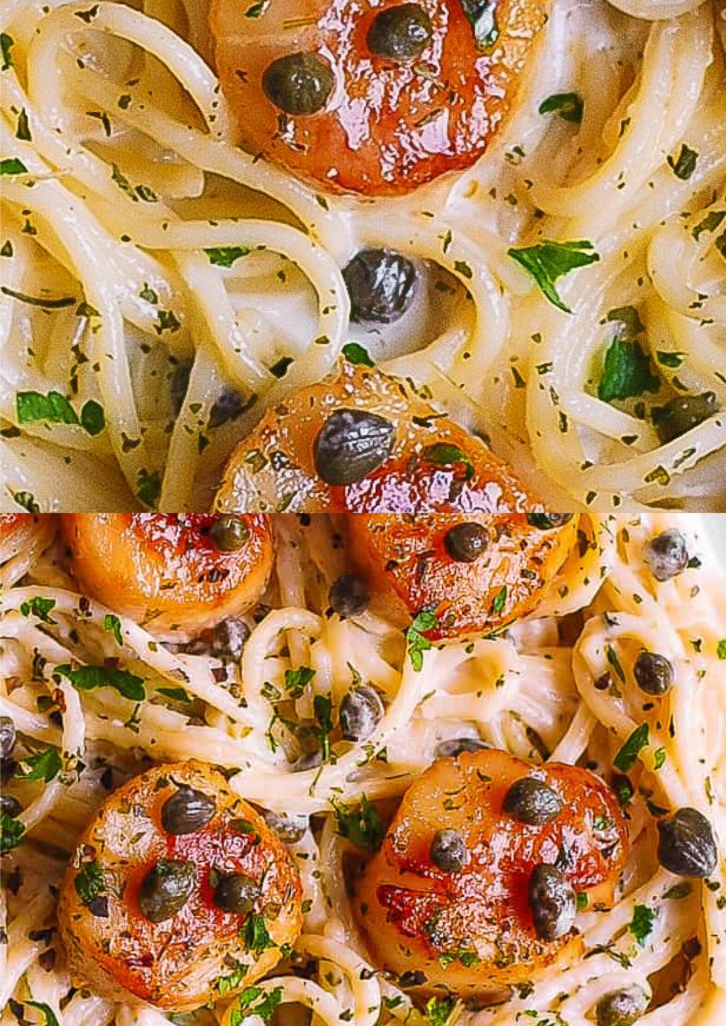 Perfect Scallop Spaghetti in White Wine Sauce