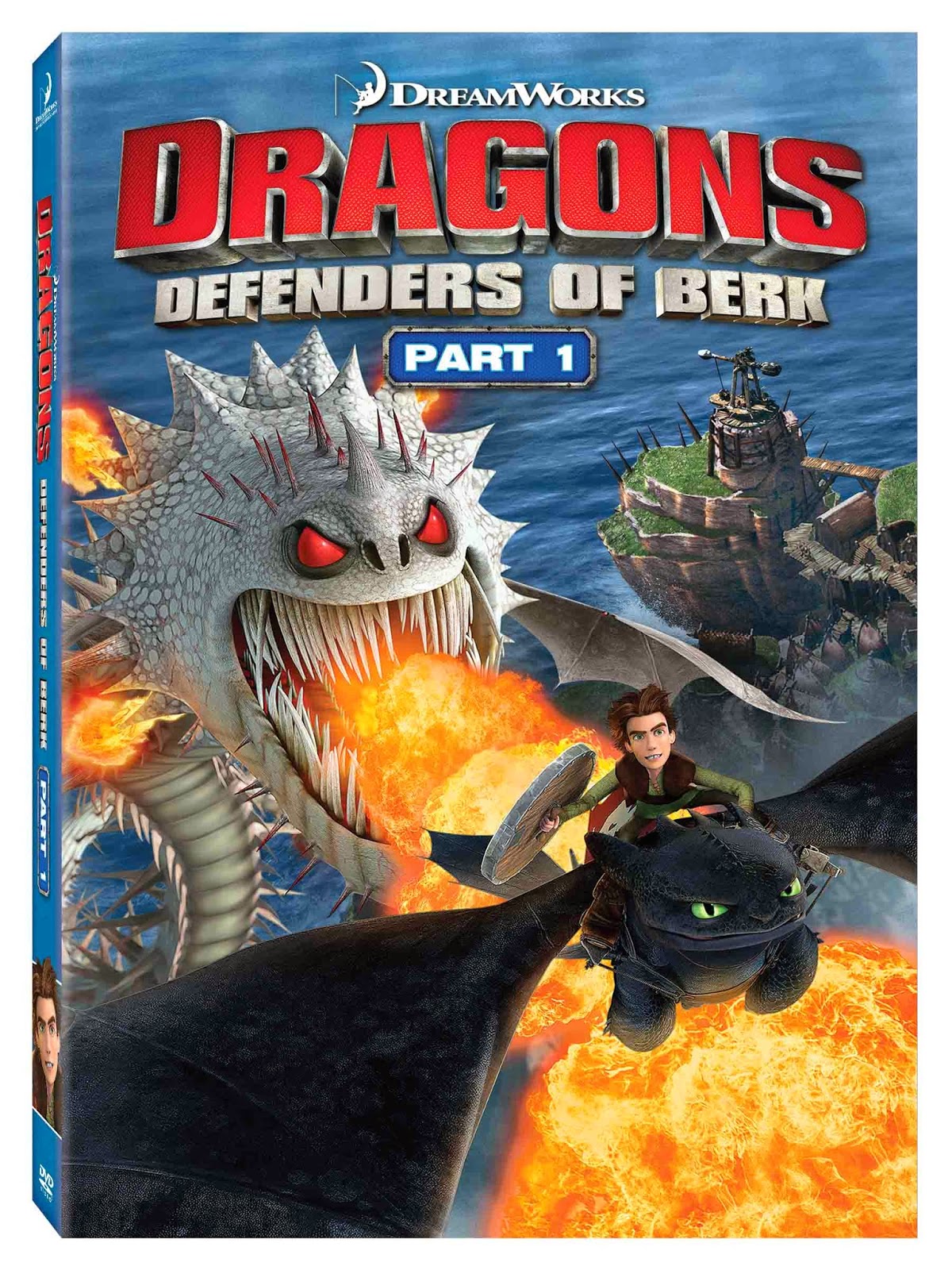 DVD Review -  DreamWorks Dragons: Defenders Of Berk - Part 1