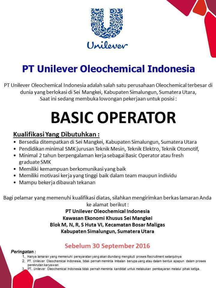 Lowongan Kerja Md Unilever / Suggestions will appear below ...