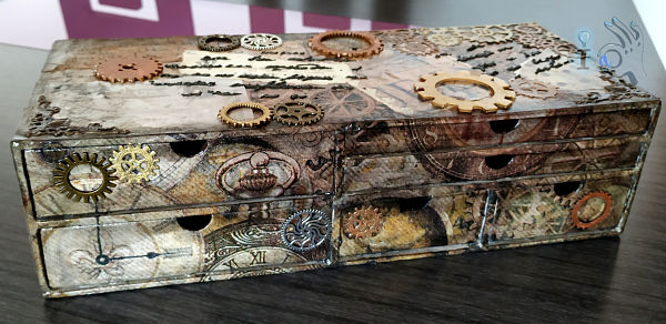 Como-decorar-una-cajonera-estilo-Steampunk-Ideadoamano