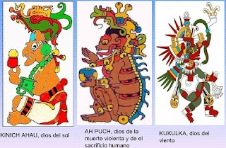 Dioses de los mayas