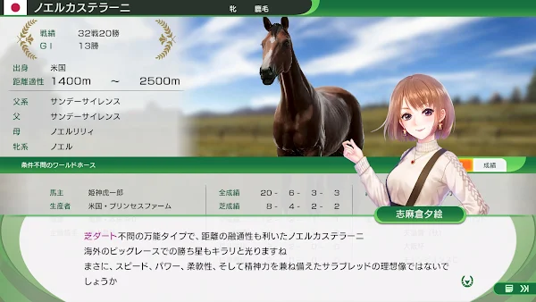 条件不問のワールドホース