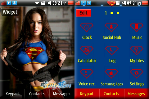 CORBY 2 THEMES: Meagan Fox Super Woman Theme