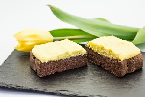 Mango Cream Brownies