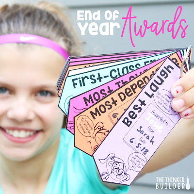 Tips, ideas, and resources for giving students end of the year awards that are both fun and memorable.