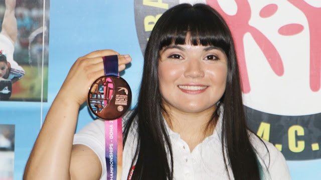 Alexa Moreno gana oro en copa de gimnasia en Japón