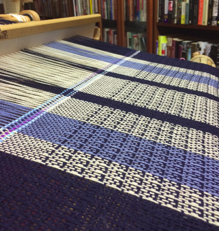 Magniloquent's Warped World: Project: Rigid Heddle Two Tone Waffle Weave  Towels