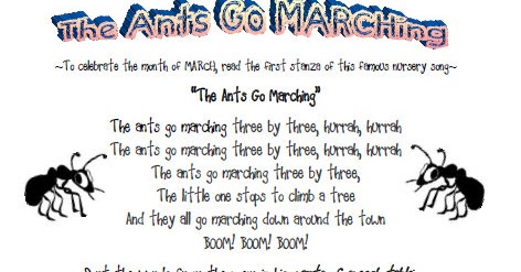 Fifth Grade Freebies: "The Ants Go MARCHing!"