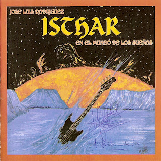 José Luis Rodriguez Isthar “En El Mundo De Los Sueños"1988 Spain Private Prog Hard Rock (ex-Ñu former member)