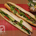 Bánh mì kẹp chạo bò nướng sả