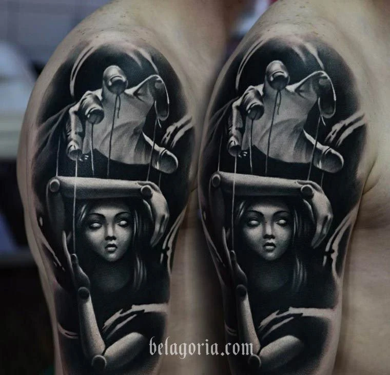 una foto de tatuaje artistico, uno de los mejores tatuajes del mundo