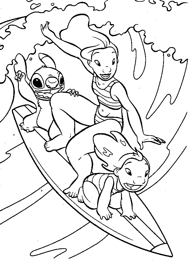 Download lilo and stitch coloring pages | Minister Coloring