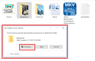 Cara Memprotek Folder Pada Windows