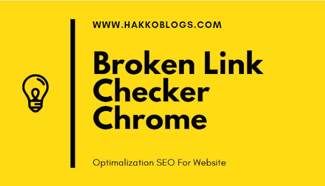 Broken link Checker Chrome