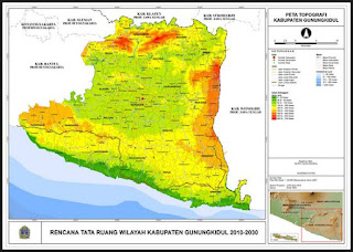 Jenis Peta Topografi yang Beredar di Indonesia 