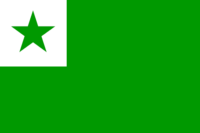 Bandera del esperanto.