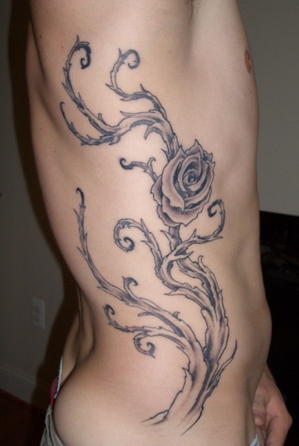 Lady Gaga Back Tattoo Roses. rose tattoos on ack.