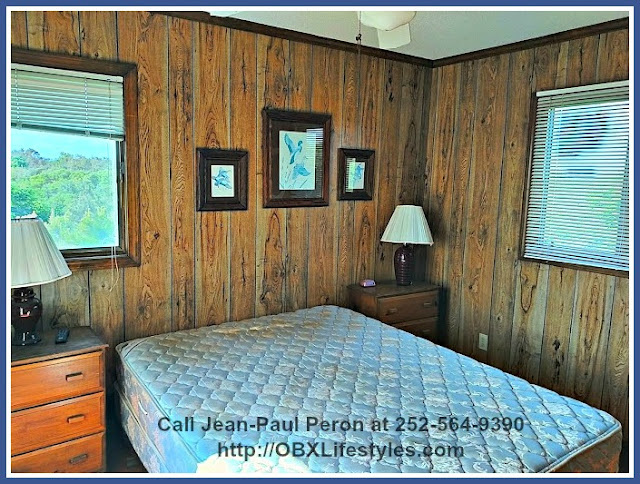 The top floor bedroom of this North Swan Beach home for sale in Outer Banks NC can be turned into your very own private sanctuary.