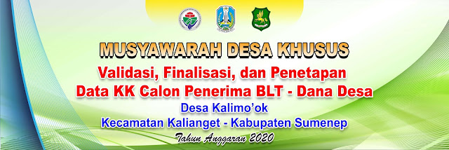 Validasi, Finalisasi dan Penetapan BLT Dana Desa