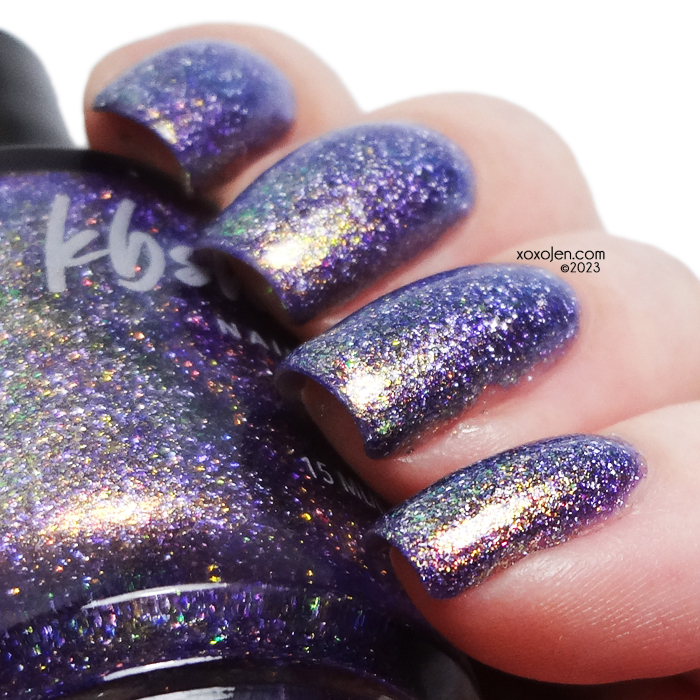 xoxoJen's swatch of KBShimmer Simply Iris-istible