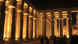 Luxor Temple in Egypt.