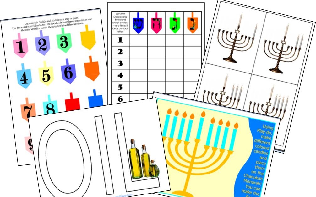 A Jewish Homeschool Blog: Some more Chanukah Printables and Ideas to