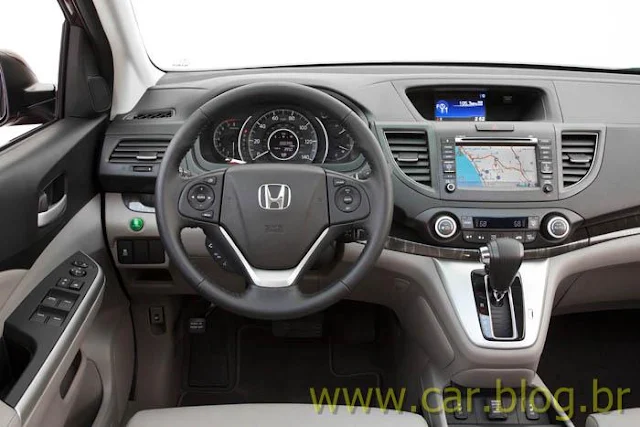 Painel do Novo Honda CR-V 2012