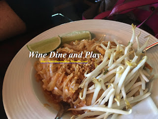 On the international menu at Hooks Sushi Bar in St Petersburg, Florida is the Pad Thai entree