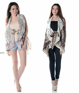 Inspirasi Model Gaun Batik Modern 19