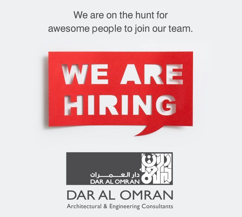 Latest Job Openings at DAR AL OMRAN - UAE | Dubai