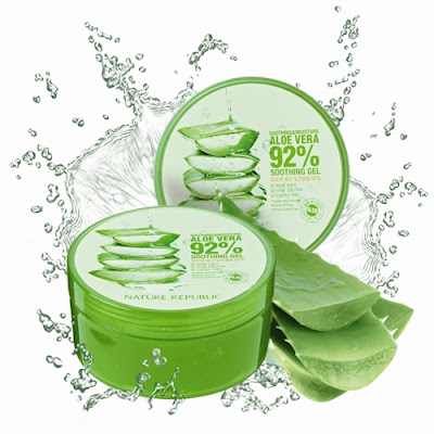 เจลว่านหางจระเข้ Nature republic aloe vera 92% soothing gel